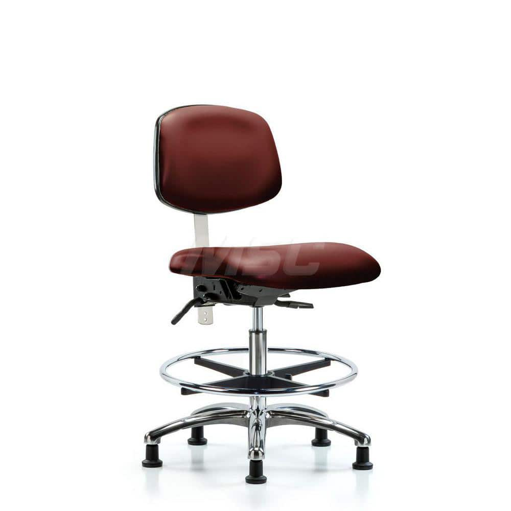 Task Chair: Vinyl, Borscht