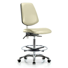 Task Chair: Vinyl, Adobe White