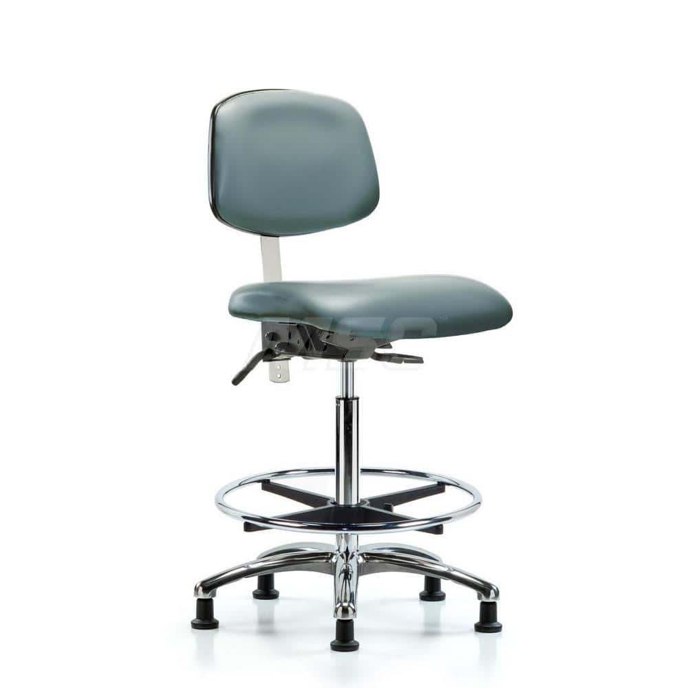 Task Chair: Vinyl, Storm