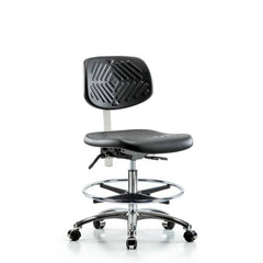 Task Chair: Polyurethane, Black