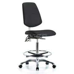 Task Chair: ESD Vinyl, Black