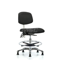 Task Chair: ESD Vinyl, Black