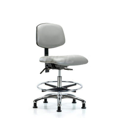 Task Chair: Vinyl, Dove