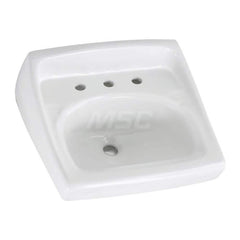 Sinks; Type: Unglazed Rim Undermount Sink; Outside Length: 16-1/4; Outside Width: 19-1/4; Outside Height: 7-3/16; Inside Length: 14; Inside Width: 17; Depth (Inch): 5-1/2; Number of Compartments: 1.000; Includes Items: Undermount Sink; Mounting Kit; Mater