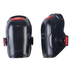 Knee Pads; Strap Type: Single Strap; Closure Type: Single Strap; Hard Protective Cap: Yes; Size: Universal; Padding Material: Foam; Color: Red; Black; Features: High Density Foam; Number of Straps: 2; Strap Material: Fabric; Hard Cap Material: Plastic; Co