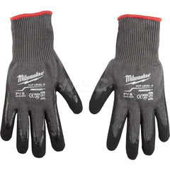 Cut, Puncture & Abrasive-Resistant Gloves: Size S, ANSI Cut A5, ANSI Puncture 0, Nitrile, Nylon Red & Black, Palm & Fingers Coated, Nitrile Lined, Nylon Back, Smooth Grip, ANSI Abrasion 0