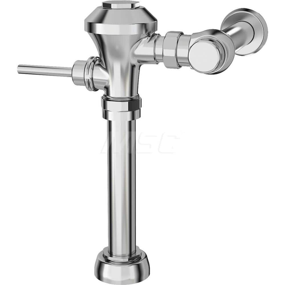 Manual Flush Valves; Style: Commercial; Gallons Per Flush: 1.6; Pipe Size: 1; Spud Coupling Size: 1-1/2; Style: Commercial; Cover Material: Brass; Iron Pipe Size: 1; Litres Per Flush: 6.0