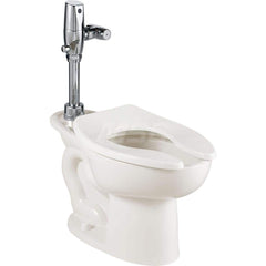 Toilets; Type: Toilet with Selectronic Exposed Battery Flush Valve; Bowl Shape: Elongated; Mounting Style: Floor; Gallons Per Flush: 1.1; Overall Height: 33; Overall Width: 14; Overall Depth: 28-1/4; Rim Height: 16-1/2; Trapway Size: 2-1/8; Rough In Size: