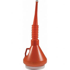 Funnel King - Oil Funnels & Can Oiler Accessories Type: Flexible Spout Material: Polyethylene - Exact Industrial Supply