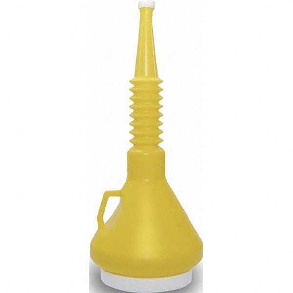 Funnel King - Oil Funnels & Can Oiler Accessories Type: Flexible Spout Material: Polyethylene - Exact Industrial Supply