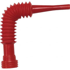 Funnel King - Oil Funnels & Can Oiler Accessories Type: Flexible Spout Material: Polyethylene - Exact Industrial Supply