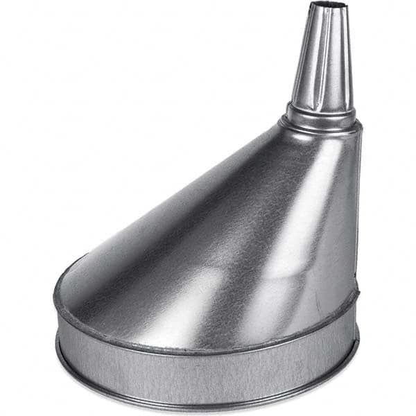 Funnel King - Oil Funnels & Can Oiler Accessories Type: Funnel Material: Galvanized Steel - Exact Industrial Supply