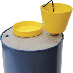 Funnel King - Drum Funnels & Funnel Covers Type: Drum Funnel w/Cover Compatible Drum/Pail Capacity (Gal.): 2 - Exact Industrial Supply