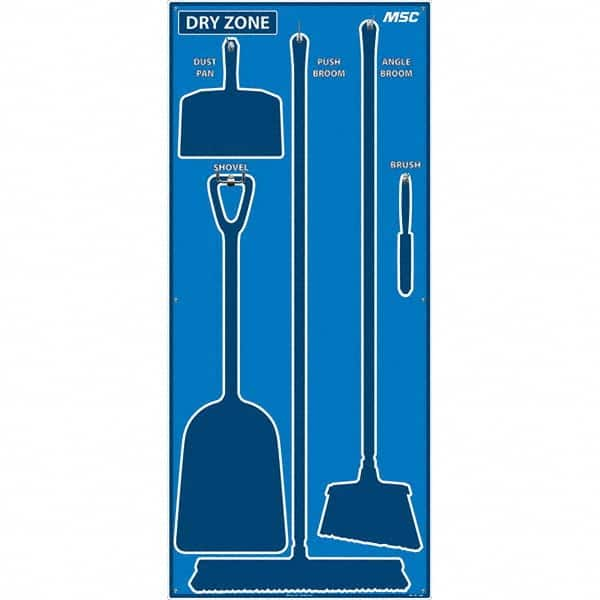 NMC - 30 x 68" Acrylic Shadow Board - Exact Industrial Supply