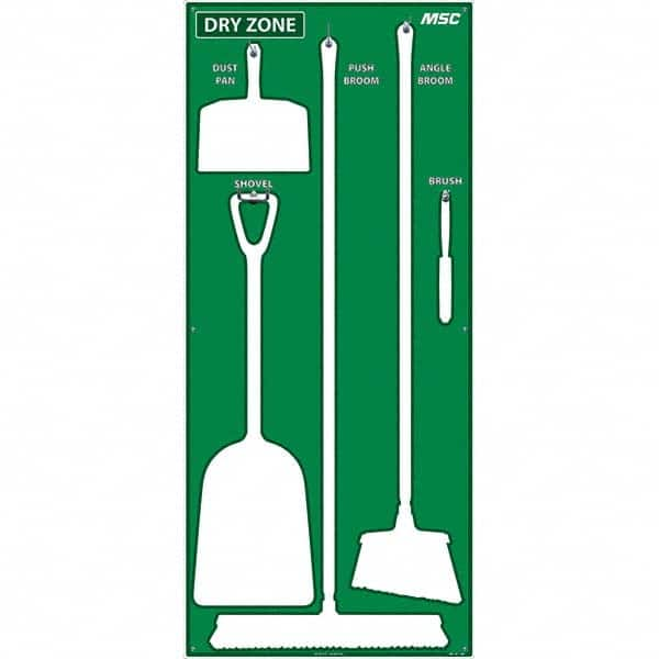 NMC - 30 x 68" Acrylic Shadow Board - Exact Industrial Supply