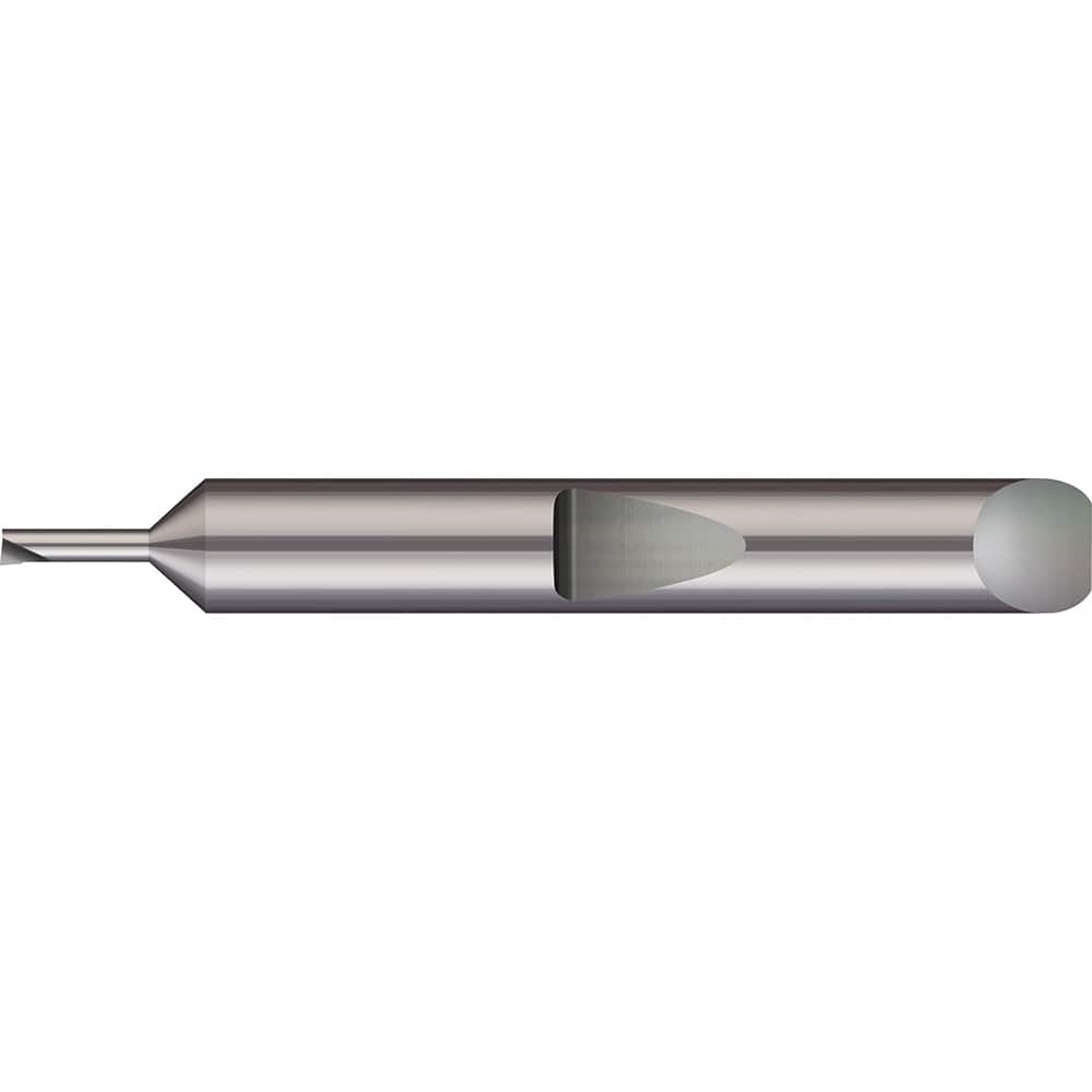 Micro 100 - Boring Bars; Minimum Bore Diameter (Decimal Inch): 0.0625 ; Minimum Bore Diameter (Inch): 1/16 ; Maximum Bore Depth (Decimal Inch): 0.5000 ; Maximum Bore Depth (Inch): 1/2 ; Material: Solid Carbide ; Boring Bar Type: Micro Boring - Exact Industrial Supply