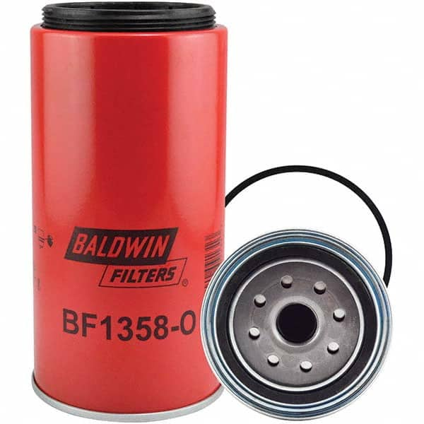 Baldwin Filters - 1 Thread 8-19/32" OAL x 4-13/32" OD Automotive Fuel/Water Separator Element - Exact Industrial Supply