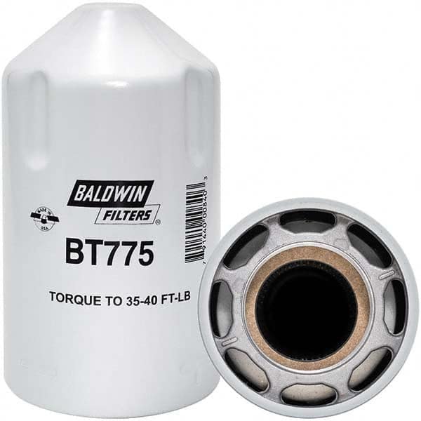 Baldwin Filters - 3 Thread 8-13/16" OAL x 5" OD Automotive Hydraulic Filter - Exact Industrial Supply