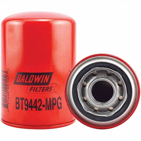 Baldwin Filters - 1-1/8 Thread 5-3/8" OAL x 3-11/16" OD Automotive Hydraulic Filter - Exact Industrial Supply