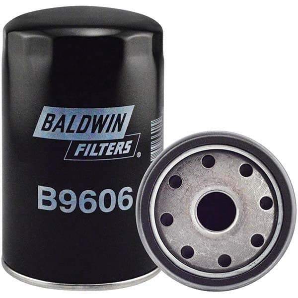 Baldwin Filters - 1-1/8 Thread 7-5/16" OAL x 4-1/2" OD Automotive Oil Filter - Exact Industrial Supply