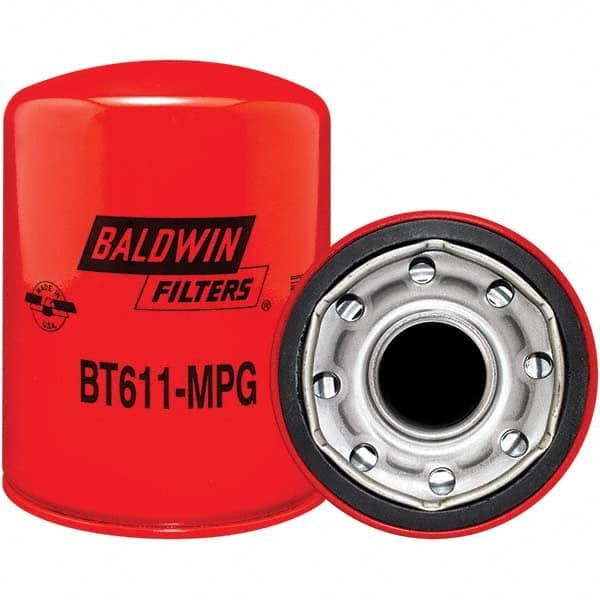 Baldwin Filters - 1-1/4 Thread 6-9/32" OAL x 4-5/8" OD Automotive Oil Filter - Exact Industrial Supply