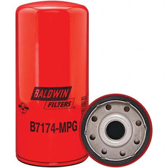 Baldwin Filters - M30 x 2.0 Thread 9-1/8" OAL x 4-1/4" OD Automotive Oil Filter - Exact Industrial Supply