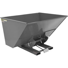 Vestil - Hoppers & Basket Trucks Additional Information: Complies w/OSHA General Industry Rule 29 CFR 1910.178(m)(5)(iii) - allows operator to remain at controls of truck throughout the dumping process - Exact Industrial Supply