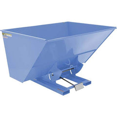 Vestil - Hoppers & Basket Trucks Additional Information: Complies w/OSHA General Industry Rule 29 CFR 1910.178(m)(5)(iii) - allows operator to remain at controls of truck throughout the dumping process - Exact Industrial Supply