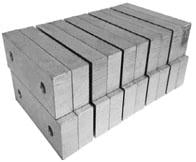 10 Pack Aluminum Vice Jaws - SBM - Part #  VJ-603-10 - Exact Industrial Supply