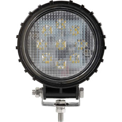 Federal Signal Corp - Emergency Light Assemblies; Type: Work ; Flash Rate: Single ; Mount: Pedestal ; Color: Black; White ; Power Source: 12 Volt DC ; Overall Height (Decimal Inch): 5.5800 - Exact Industrial Supply