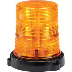 Federal Signal Corp - Emergency Light Assemblies; Type: Beacon ; Flash Rate: Variable ; Mount: Suction/Magnetic ; Color: Amber; White ; Power Source: 12-24V ; Overall Height (Decimal Inch): 5.6000 - Exact Industrial Supply