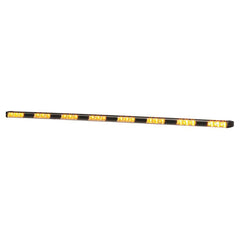 Federal Signal Corp - Emergency Light Assemblies; Type: Stick ; Flash Rate: Single ; Mount: Surface ; Color: Black; Amber ; Power Source: 12 Volt DC ; Overall Height (Decimal Inch): 1.3000 - Exact Industrial Supply