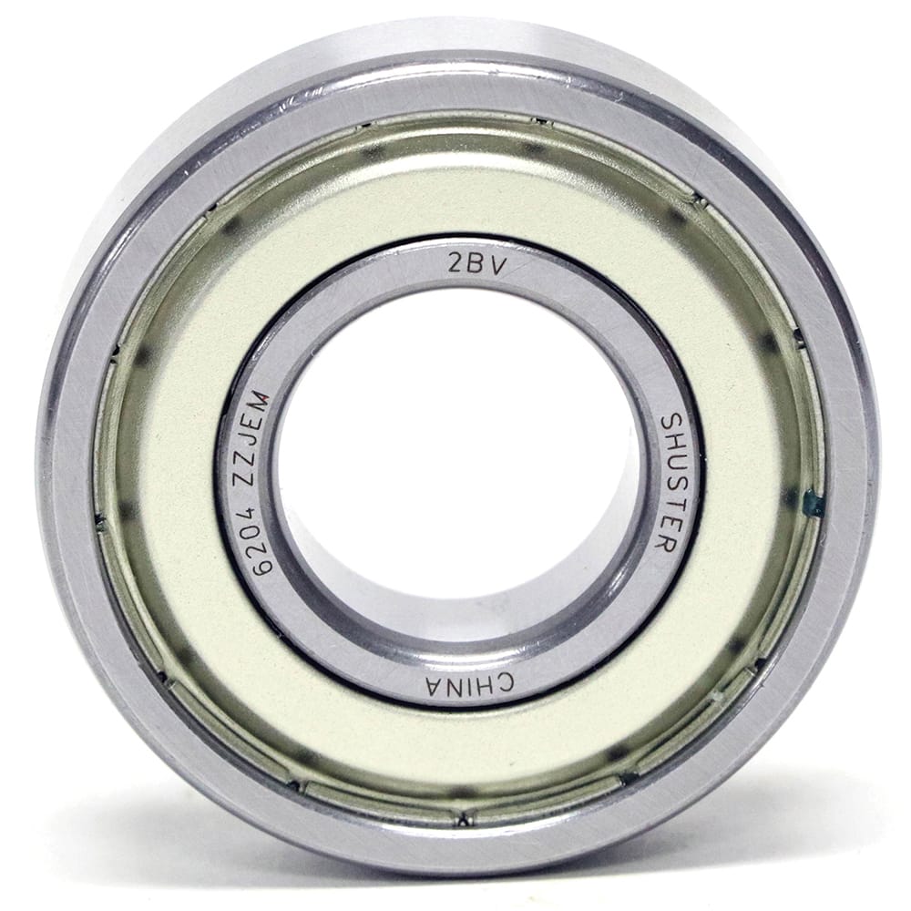 Shuster - 6220 ZZ JEM, 100mm Bore Diam, 180mm OD, Double Shield Deep Groove Radial Ball Bearing - Exact Industrial Supply