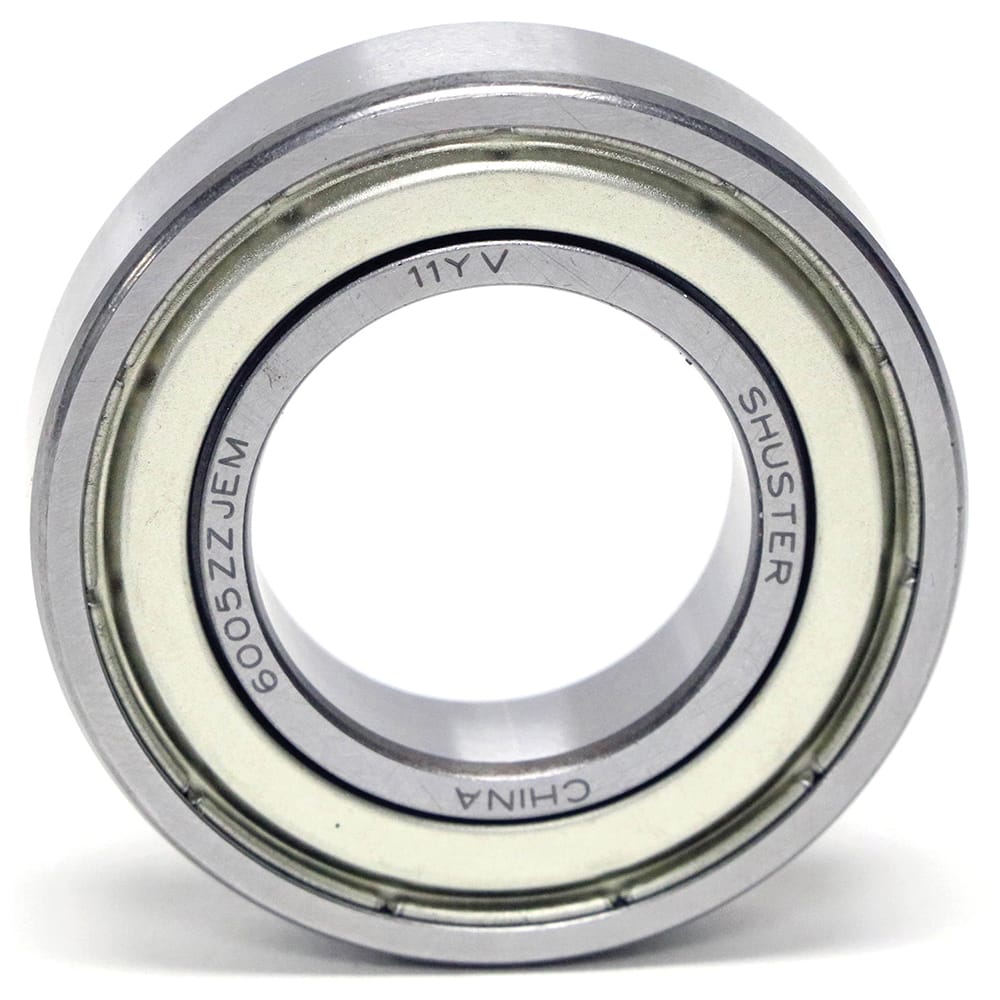 Shuster - 6024 ZZ, 120mm Bore Diam, 180mm OD, Double Shield Deep Groove Radial Ball Bearing - Exact Industrial Supply