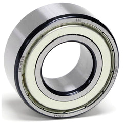 Shuster - 5310 ZZ, 50mm Bore Diam, 110mm OD, Double Shield Angular Contact Radial Ball Bearing - Exact Industrial Supply