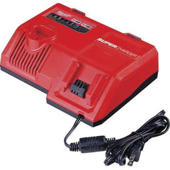 Milwaukee Tool - Power Tool Chargers Voltage: 18; 12 Battery Chemistry: Lithium-Ion - Exact Industrial Supply