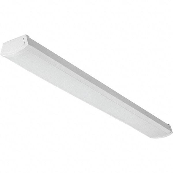 Lithonia Lighting - Wraparound Light Fixtures Lamp Type: LED Mounting Type: Surface Mount - Exact Industrial Supply