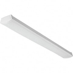 Lithonia Lighting - Wraparound Light Fixtures Lamp Type: LED Mounting Type: Surface Mount - Exact Industrial Supply