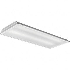 Lithonia Lighting - Troffers Lamp Type: LED Troffer Size (Feet): 2x4 - Exact Industrial Supply