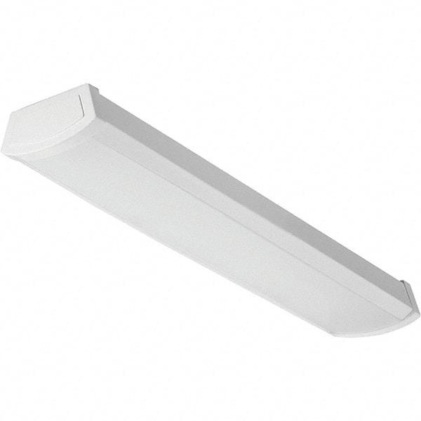 Lithonia Lighting - Wraparound Light Fixtures Lamp Type: LED Mounting Type: Surface Mount - Exact Industrial Supply