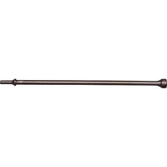 Mayhew - 1" Head Width, 18" OAL, Pneumatic Hammer - Round Drive, Round Shank, Steel - Exact Industrial Supply