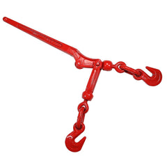 Loadbinders; Type: Lever; Maximum Chain Size (Inch): 0.50 in; Minimum Chain Size (Inch): 0.375 in; Work Load Limit: 9200 lb; Take Up Length: 7.92 in; Fitting Type: Clevis End; Material: Steel; Material: Steel; Maximum Chain Size: 0.50 in; Loadbinder Type: