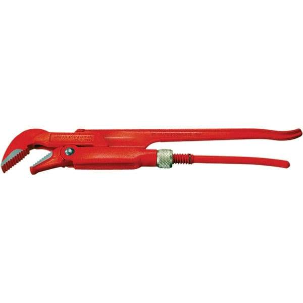 Rothenberger - Pipe Wrenches Type: Corner Pipe Wrench 45 Deg Maximum Pipe Capacity (Inch): 2 - Exact Industrial Supply