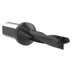 Allied Machine and Engineering - 1.969" Max Drill Depth, 4xD, 12.5mm Diam, Indexable Insert Drill - Exact Industrial Supply