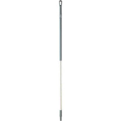 Vikan - 59 x 1-1/4" Aluminum Squeegee Handle - European Threaded Connection, Gray - Exact Industrial Supply