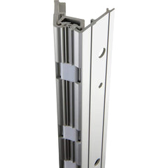 Stanley - Continuous Hinges; Type: Full Surface ; Mount Type: Full Surface ; Overall Length (Inch): 95; 95 ; Hinge Material: Aluminum ; Width (Decimal Inch): 3.1875 ; Thickness (Decimal Inch): 0.1120 - Exact Industrial Supply