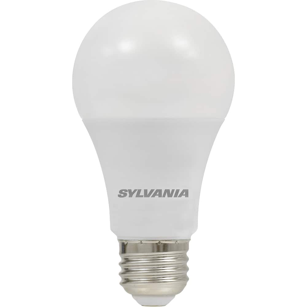 SYLVANIA - Lamps & Light Bulbs; Lamp Technology: LED ; Lamps Style: Commercial/Industrial ; Lamp Type: A19 ; Wattage Equivalent Range: 1-19 ; Actual Wattage: 9.00 ; Base Style: Medium Screw - Exact Industrial Supply