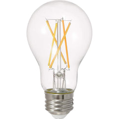 SYLVANIA - Lamps & Light Bulbs; Lamp Technology: LED ; Lamps Style: Commercial/Industrial ; Lamp Type: A19 ; Actual Wattage: 5.50 ; Base Style: Medium Screw ; Color Temperature Range: Warm (1000-3000) - Exact Industrial Supply