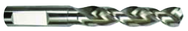 7.8mm Dia. - Cobalt Parabolic Jobber Drill-130° Point-Coolant-Bright - Exact Industrial Supply