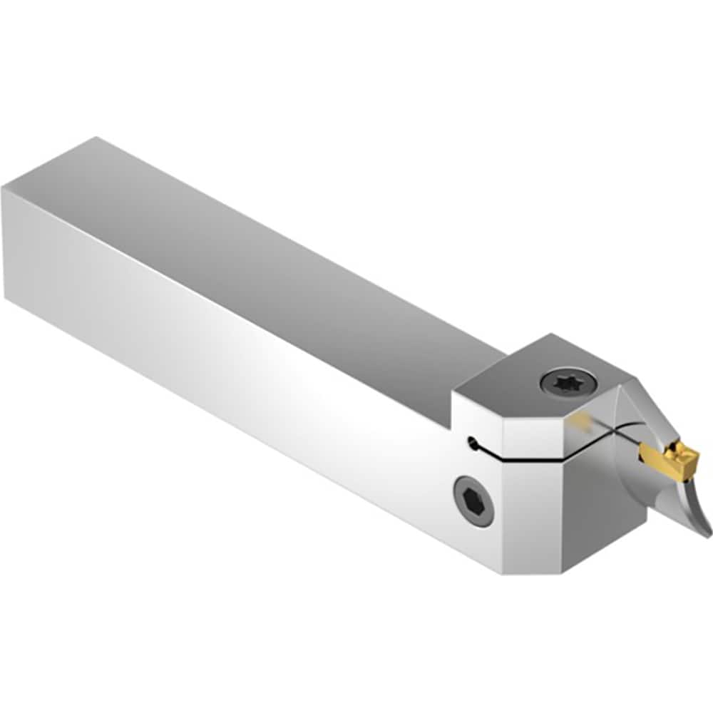 Indexable Grooving/Cut-Off Toolholders; Internal or External: External; Cutting Direction: Right Hand; Maximum Depth of Cut (mm): 20.00; Hand of Holder: Right Hand; Minimum Groove Width (mm): 3.00; Toolholder Style: EVSB; Insert Compatibility: EG0300M03P0